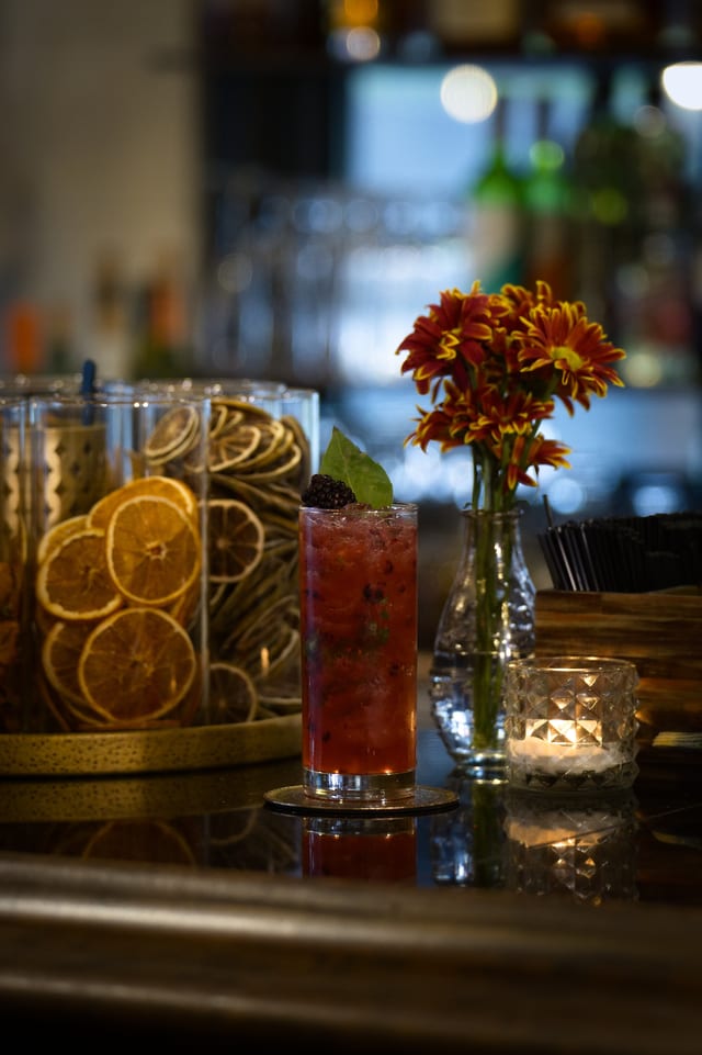 Blackberry Basil Smash