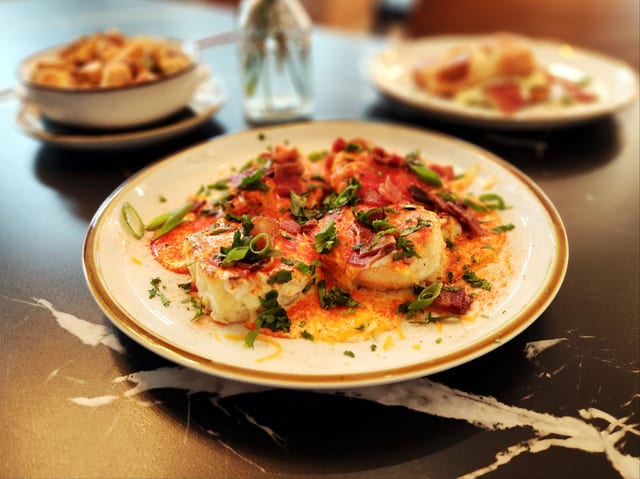 Fully Loaded Biscuits & Gravy.