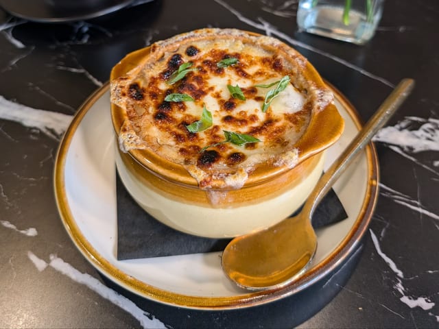 Side - French Onion Soup.