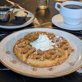 Peanut Butter Chip Waffle