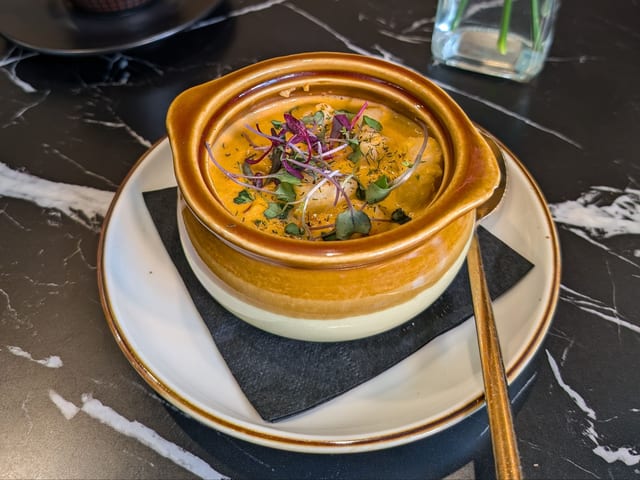 Side - Lobster Bisque Soup.